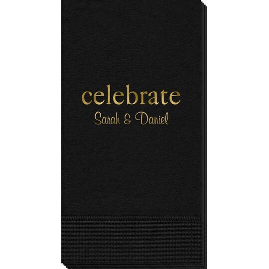 Big Word Celebrate Guest Towels